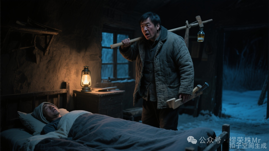 冬夜归家，惊现奸夫