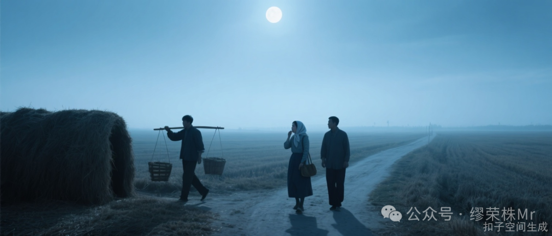 路口等待，夫妻同归