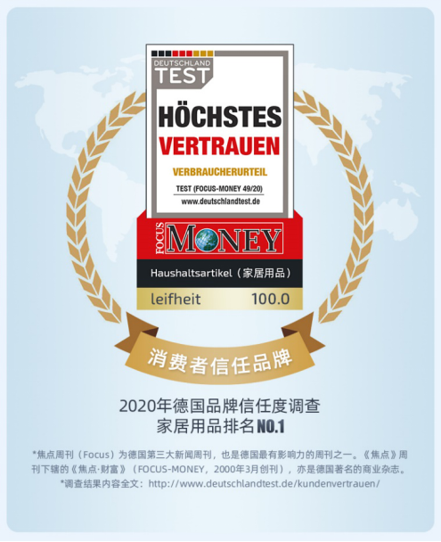 一用就爱上!Leifheit最受德国用户信任的家居用品NO.1 一用就爱上!Leifheit最受德国用户信任的家居用品NO.1