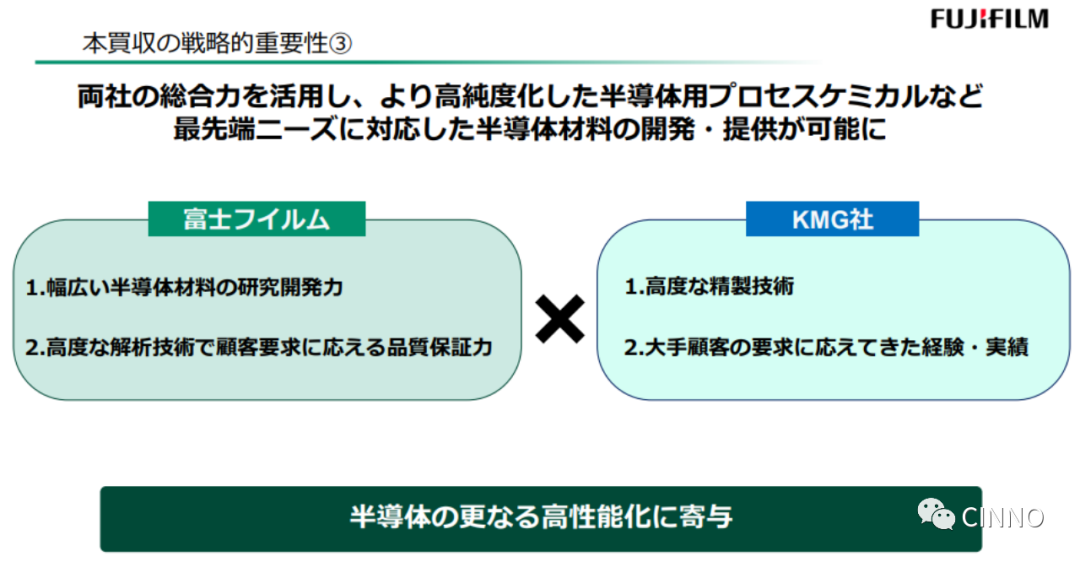 富士胶片7亿美元收购美国半导体材料厂商Entegris旗下KMG公司的图9