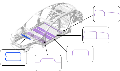 【报告6121】特斯拉Model3整车轻量化技术分析（14页可下载）的图24