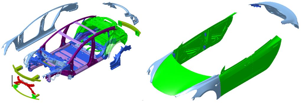 【报告6121】特斯拉Model3整车轻量化技术分析（14页可下载）的图16