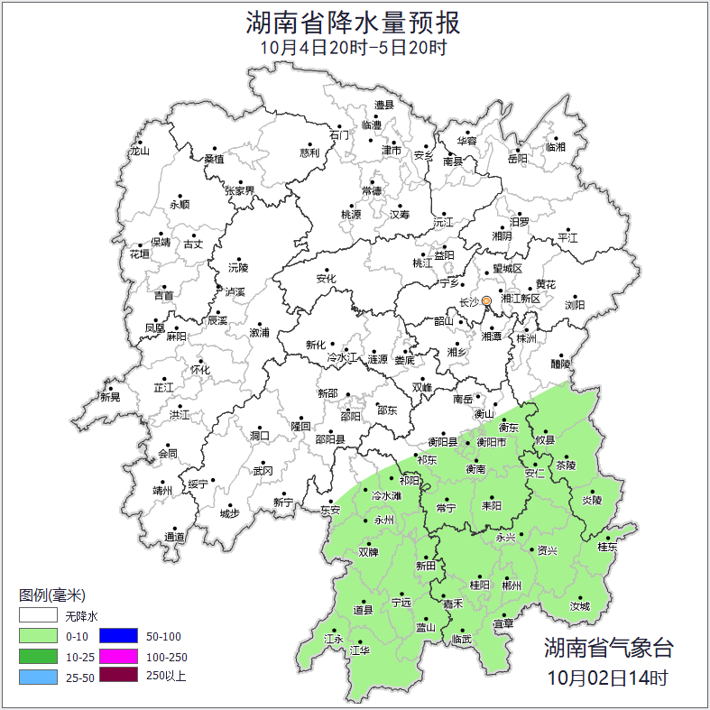 湖南天气预报：两极大反转