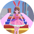 双人公主变身跑酷游戏