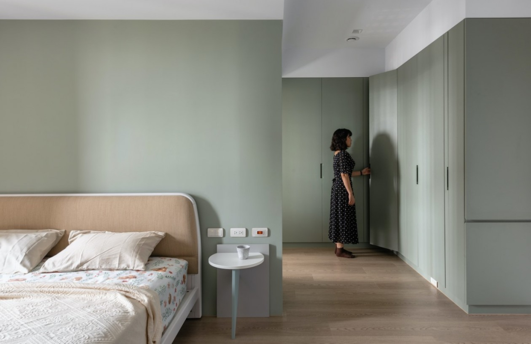 芈熊装饰 | 92㎡北欧风，蓝色能量