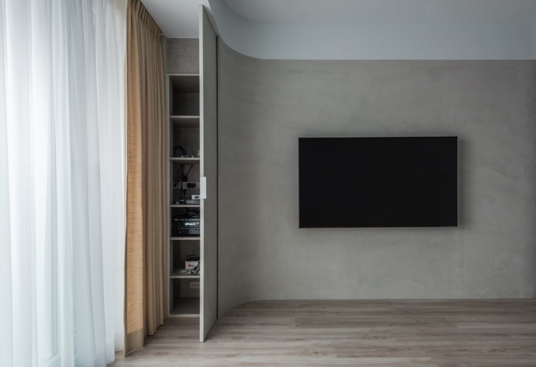 芈熊装饰 | 92㎡北欧风，蓝色能量