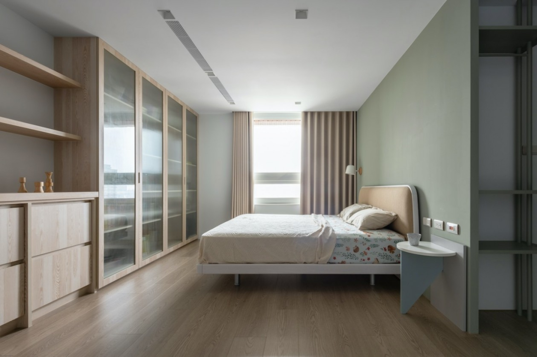 芈熊装饰 | 92㎡北欧风，蓝色能量