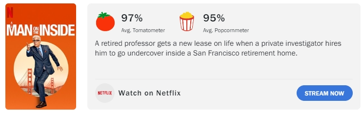 烂番茄97%，Netflix最新霸榜美剧《新手老卧底/卧底老绅士/间谍代理人》杀疯了！