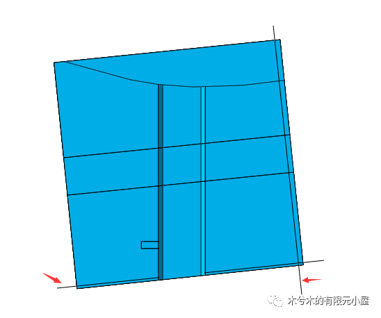 一个典型的网格不耦合处理案例的图4