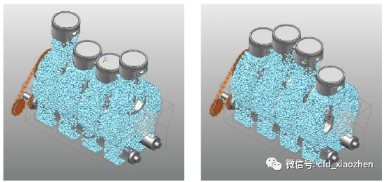 Particleworks和RecurDyn联合仿真案例-发动机润滑的图7