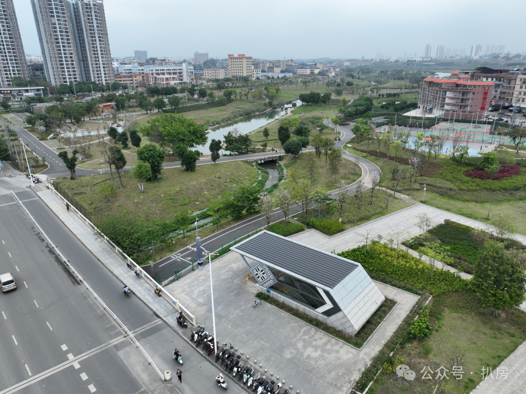 出地铁站=进村种菜？南宁6号线惊现魔幻地铁站