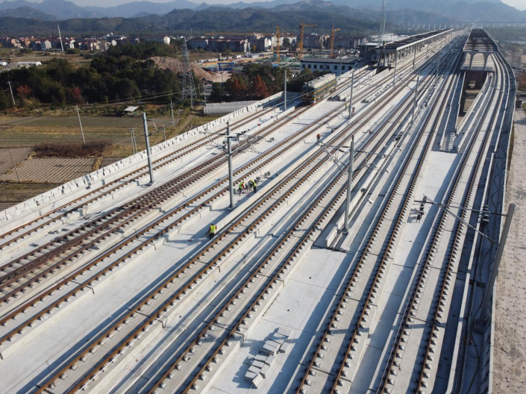 离通车更近了杭温高铁开始静态验收
