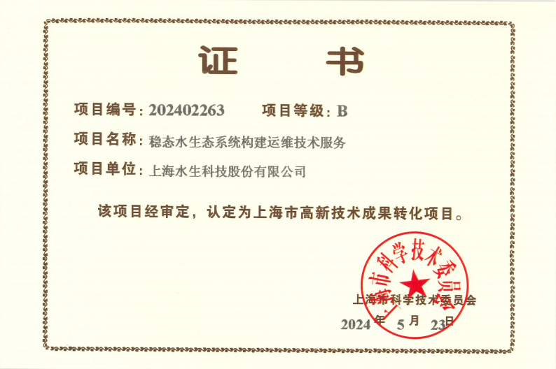 我司技术荣获2024年上海市高新技术成果转化项目(图2)