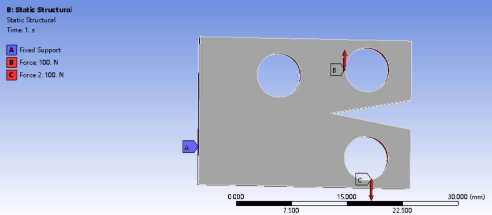 ANSYS 断裂力学新功能之SMART自适应裂纹萌生分析的图1