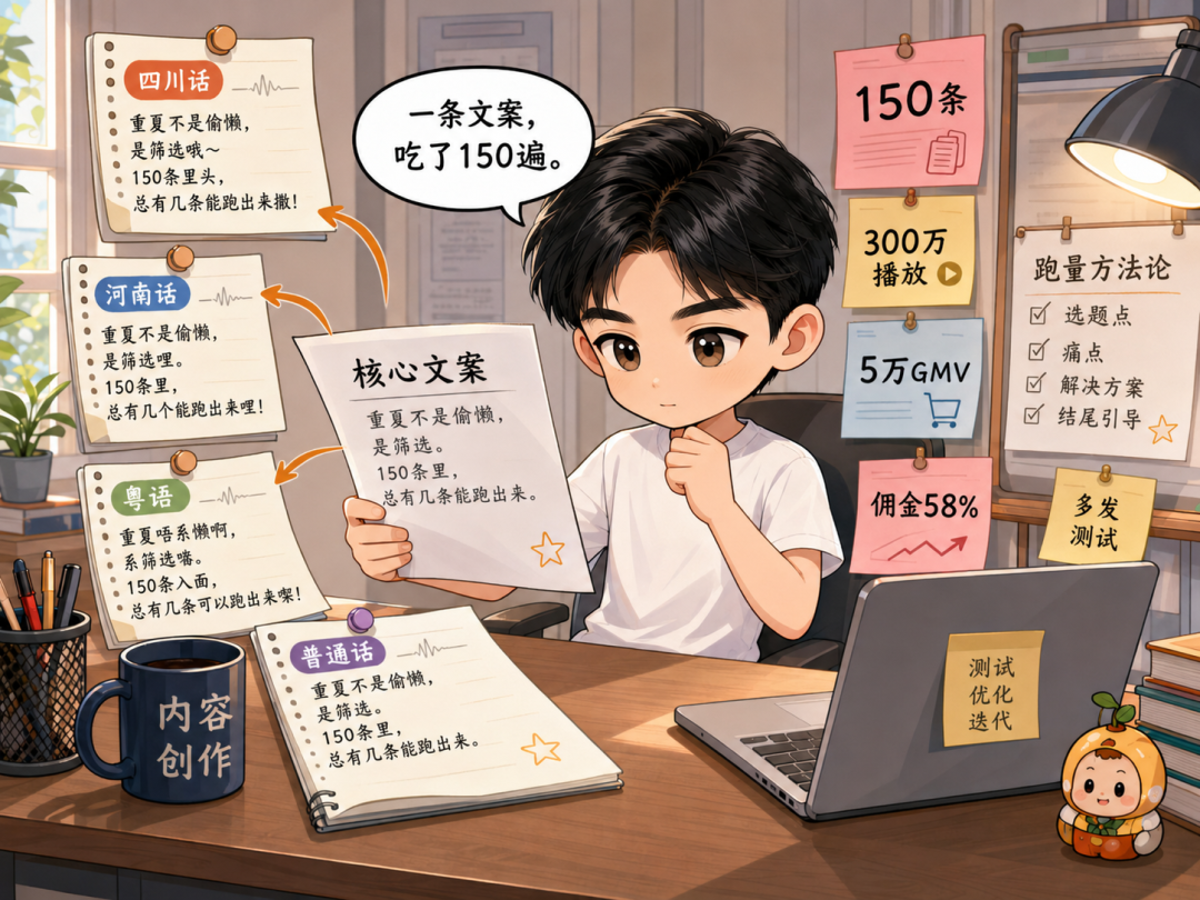 情感口播方言带货月入10万实操方法 养生品佣金50%起零成本起号