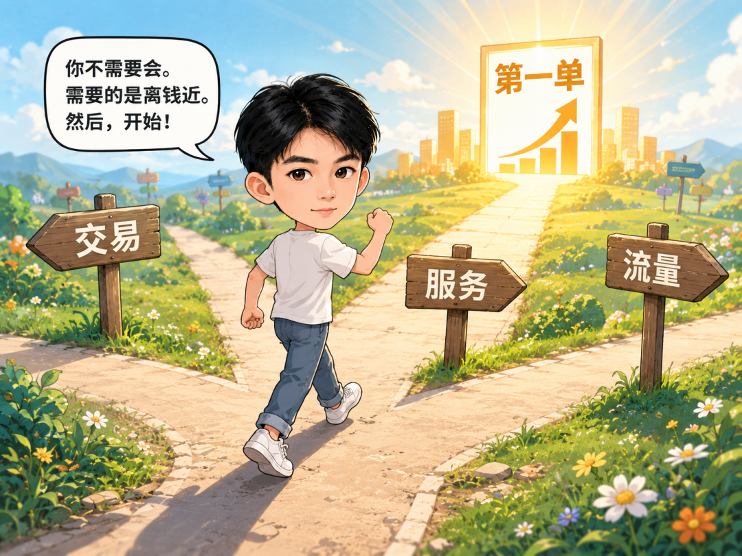 零基础无本金无粉丝可做的3种副业方向 信息差服务代做帮搞流量