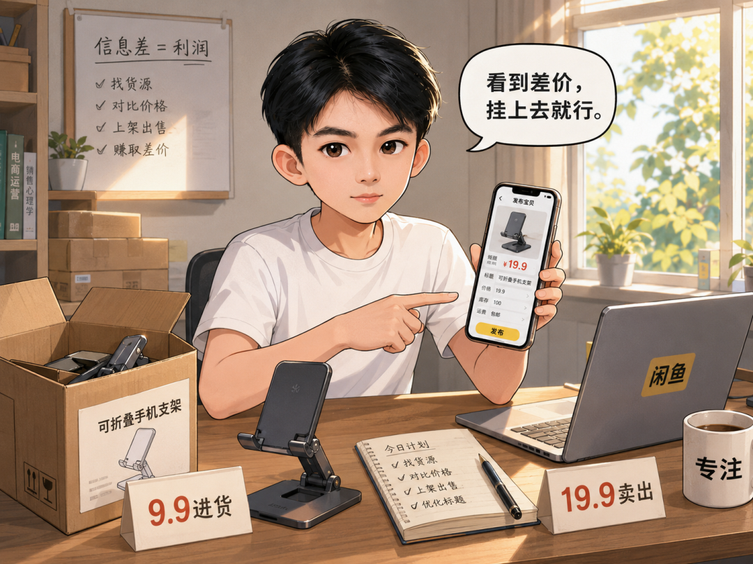 零基础无本金无粉丝可做的3种副业方向 信息差服务代做帮搞流量