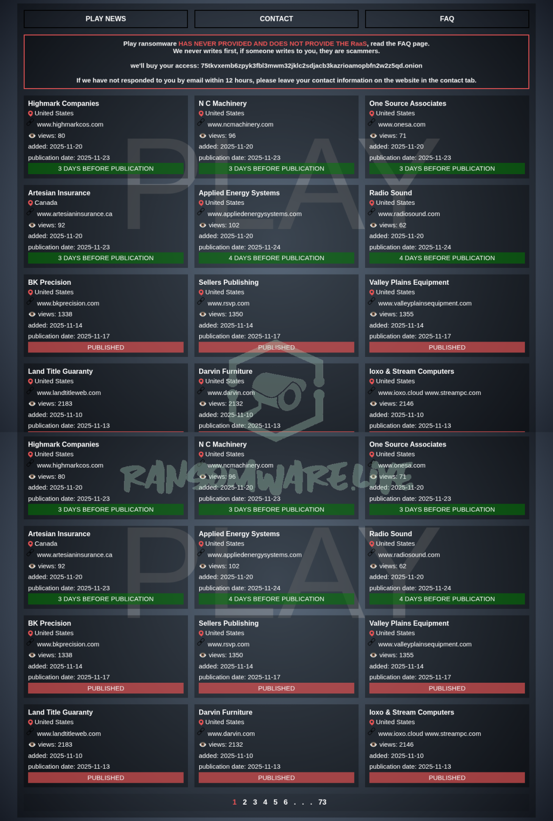 半导体供应链企业AES遭勒索，被Play勒索组织列入泄露名单- 信息安全知识库