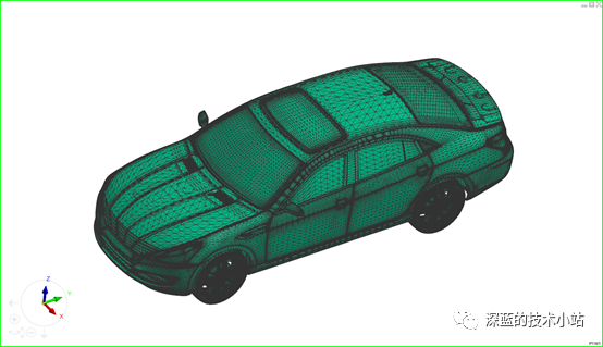 Visual-CFD&OpenFoam整车外流场仿真的图4