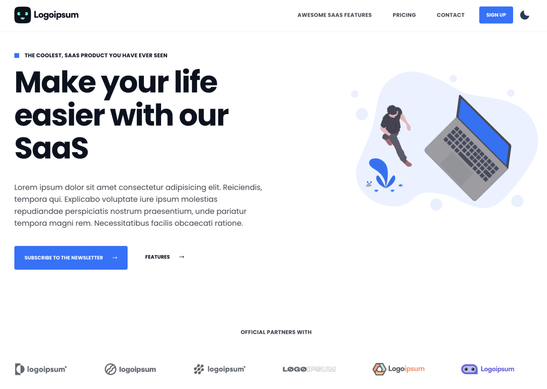 图片[18] - 20个超好看又开源的落地页/首页模板（附源码） - 易航博客