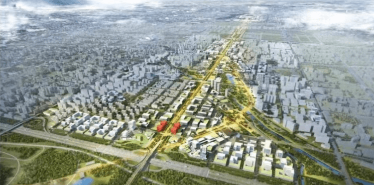 7公里,立于南中轴旁,内城区位优势明显,且项目距地铁8号线大红门南站