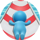 水上滑梯双人乐园