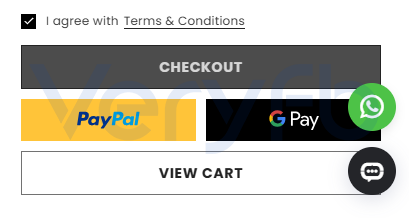 购物车页面展示PayPal和其他支付按钮