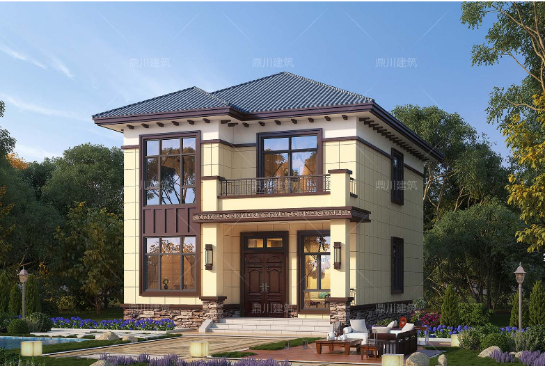 6套二层农村自建房,二开间小户型设计,好看不贵,人人都能建