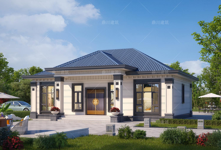 3套方正实用别墅,布局外观都很讲究,符合农村习俗居住更舒适