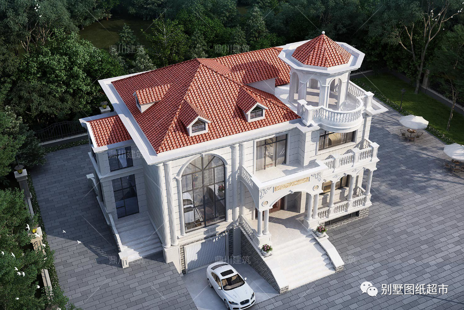 7款新农村别墅造型讲究外观大气精品设计适合农村建房