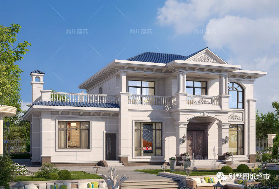 7款新农村别墅造型讲究外观大气精品设计适合农村建房