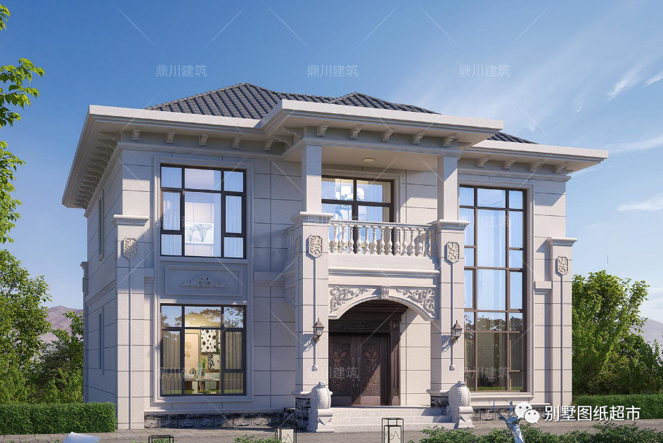 7款新农村别墅造型讲究外观大气精品设计适合农村建房