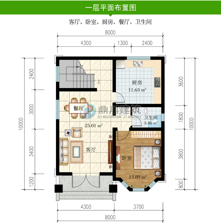 农村小二楼设计图图片