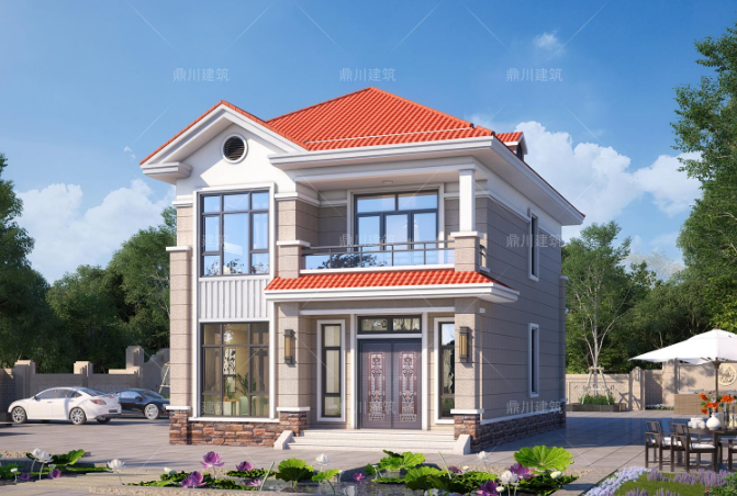 14款小户型二层别墅经典户型造价实惠家家都能建得起