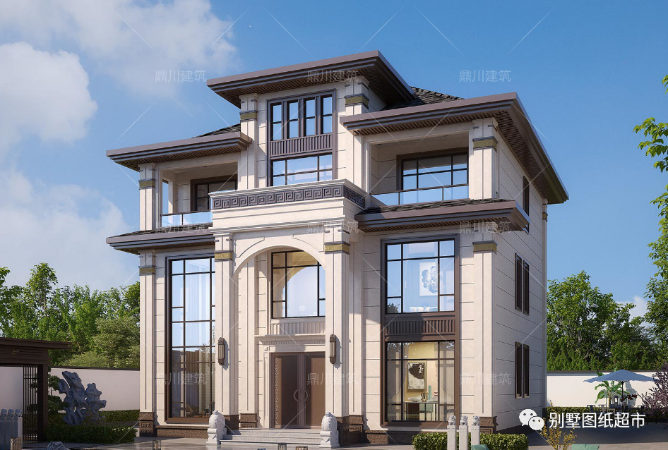 这6款农村别墅外观大气端庄建出来效果特别好人人都爱