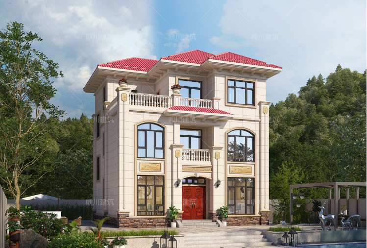 7款农村三层别墅,外形美观,布局实用,绝对不可多得的经典户型