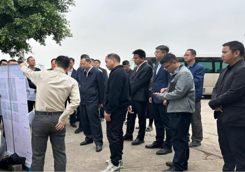 王焕清副市长到番禺区调研农村生活污水治理工作