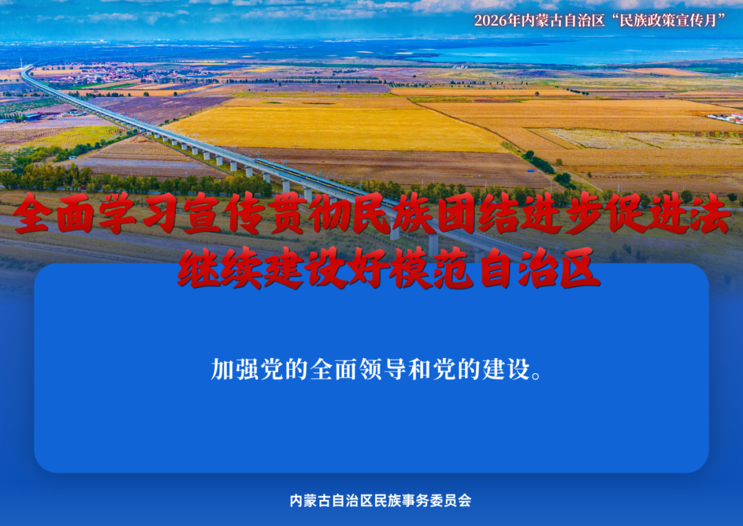 民族政策宣传月 | 2026年内蒙古“民族政策宣传月”海报来了 ！ 第20张