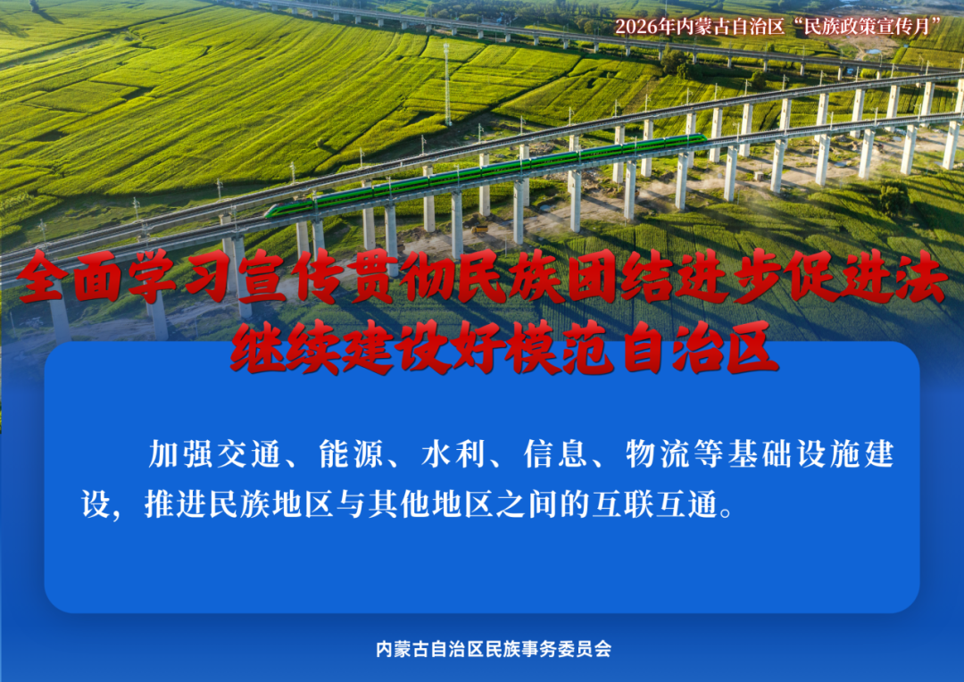 民族政策宣传月 | 2026年内蒙古“民族政策宣传月”海报来了 ！ 第13张