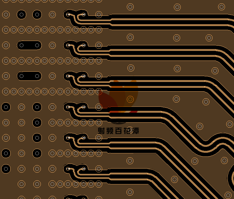 高速PCB设计中的打孔包地与串扰分析的图1