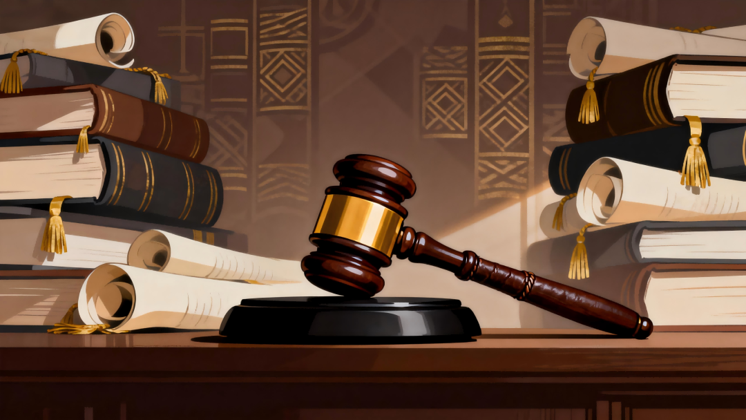 jimeng-2026-02-26-3809-能体现“知识产权法、法槌”主题的背景图，图上不出现任何文字，.png