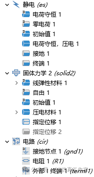 Comsol 考虑波导的二维星形空穴型声子晶体线缺陷压电能量收集优化方案的图9