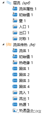 Comsol 锂离子电池组风冷换热的图6