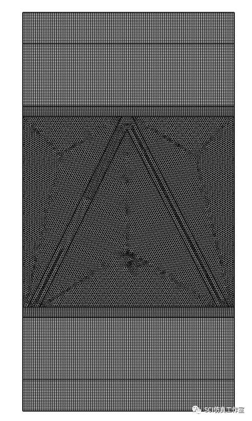 Comsol 水下周期弹性结构中的声传播损失的图6