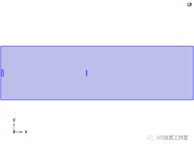 Comsol 钢板lamb波发射与接收（有裂纹）的图5