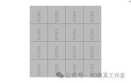 Comsol 通过多共振设计提高声振超材料板的隔声性能的图6
