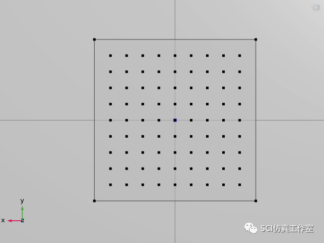 Comsol 双层薄板夹芯结构声辐射响应的图7