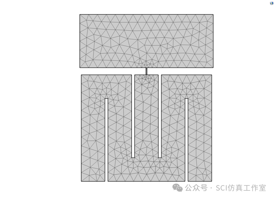 Comsol 具有对称盘绕空间的超材料的低频吸声的图8