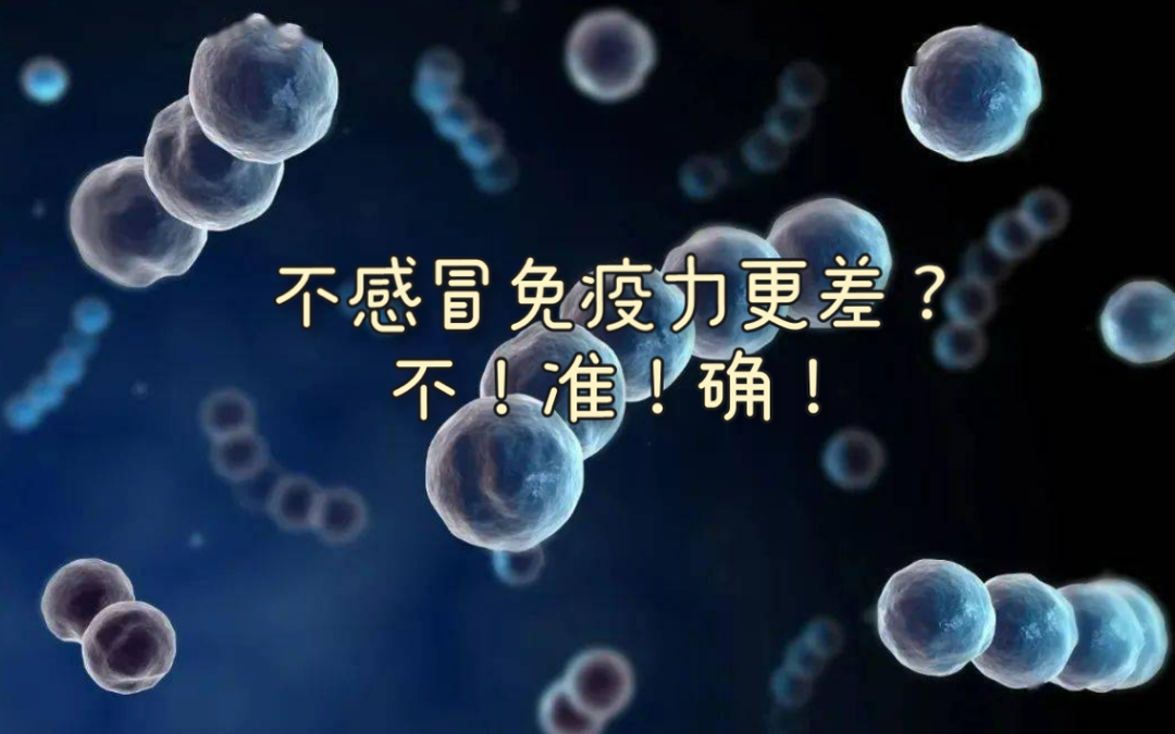 請看關於免疫力的大眾誤區