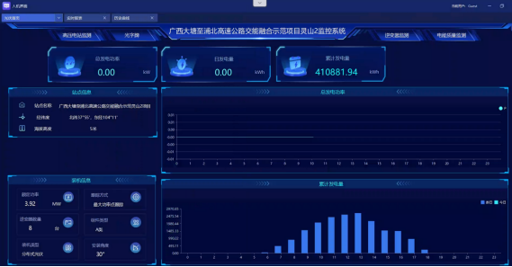 安科瑞Acrel-1000DP系統助力廣西大唐至浦北高速（大片坡村）分布式光伏監控
